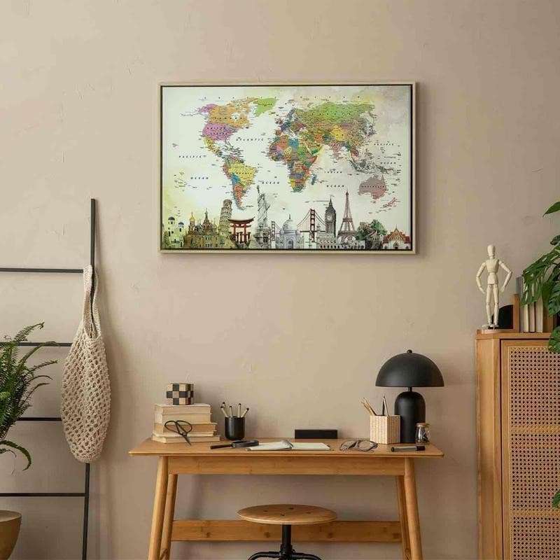 Quadro - Wonders of the World (1 Part) Wide in Poster e stampe Collezione Casa - Trebisacce, commercioVirtuoso.it