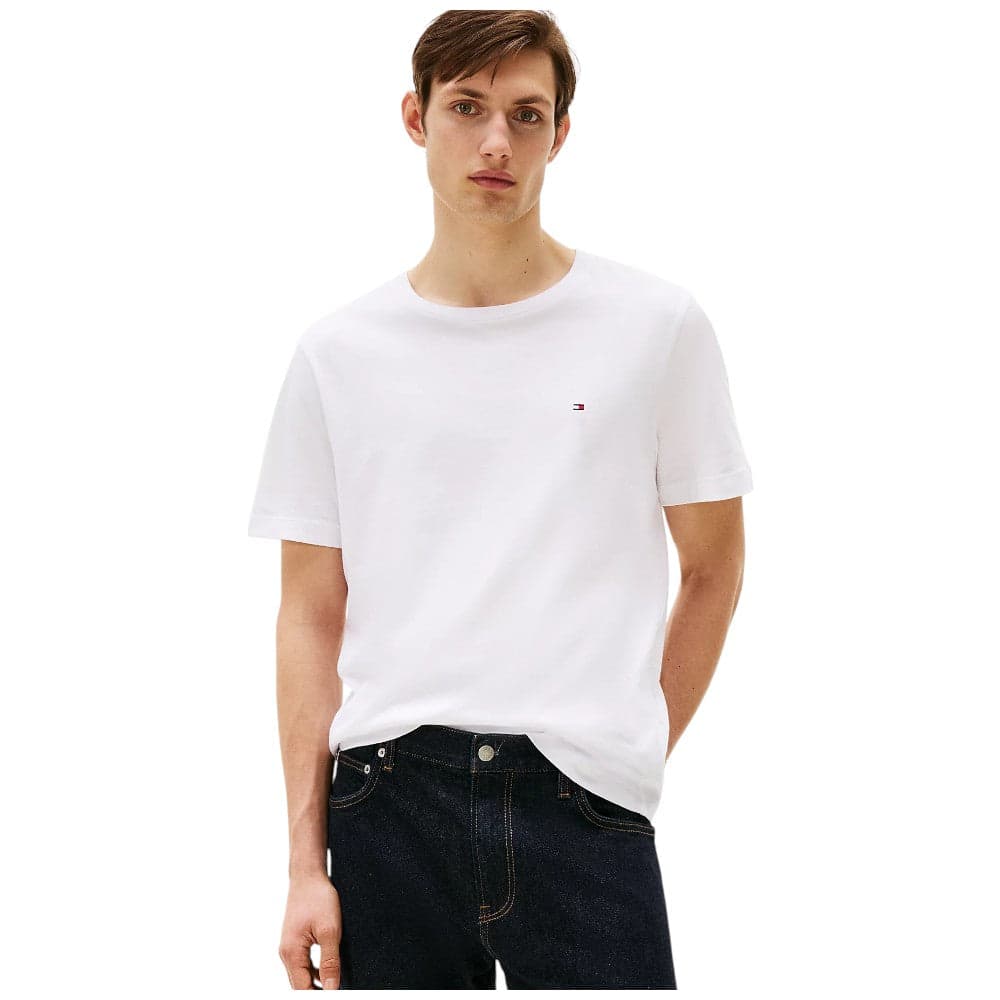 Tommy Hilfiger t-shirt bianca MW0MW37267YBR T-shirt Tommy Hilfiger