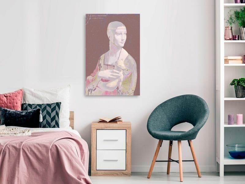 Quadro - Pastel Lady (1 Part) Vertical in Poster e stampe Collezione Casa - Trebisacce, commercioVirtuoso.it