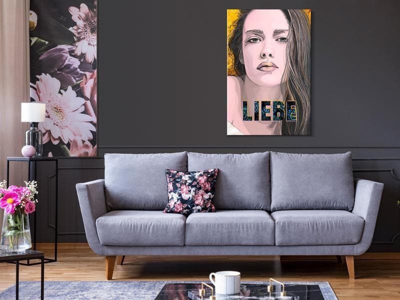 Quadro - Liebe (1 Part) Vertical in Poster e stampe Collezione Casa - Trebisacce, commercioVirtuoso.it