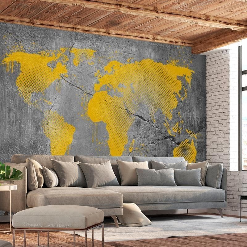 Carta da parati - Painted World in Carta da parati Collezione Casa - Trebisacce, commercioVirtuoso.it