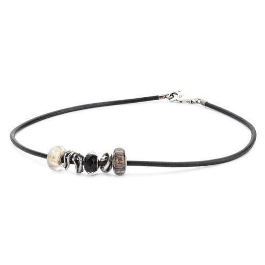 Trollbeads Collana Cuoio Nero in Collane Alba Gioielli - Casoria, commercioVirtuoso.it