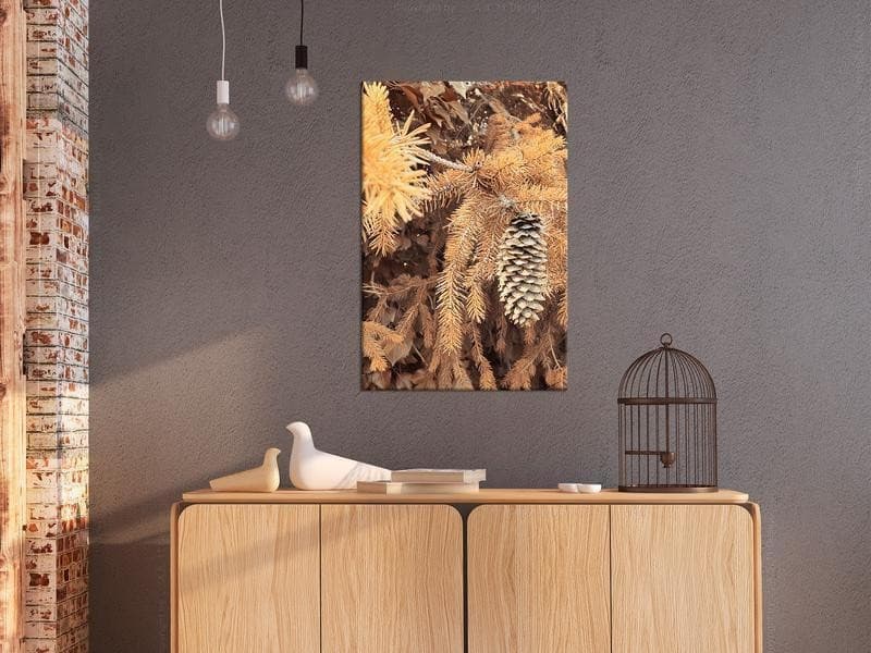 Quadro - Golden Cone (1 Part) Vertical in Dipinti Collezione Casa - Trebisacce, commercioVirtuoso.it