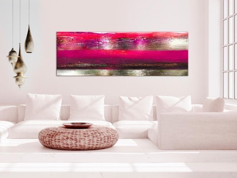 Quadro - Ocean of Life - Third Variant (1 Part) Narrow in Poster e stampe Collezione Casa - Trebisacce, commercioVirtuoso.it
