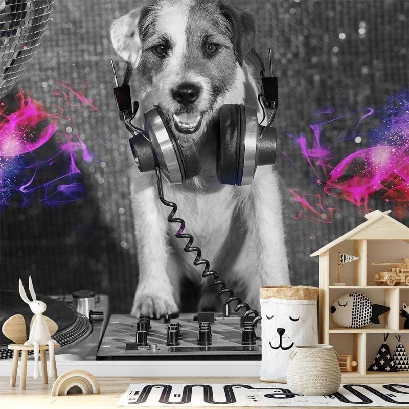 Carta da parati - DJ Dog in Carta da parati Collezione Casa - Trebisacce, commercioVirtuoso.it