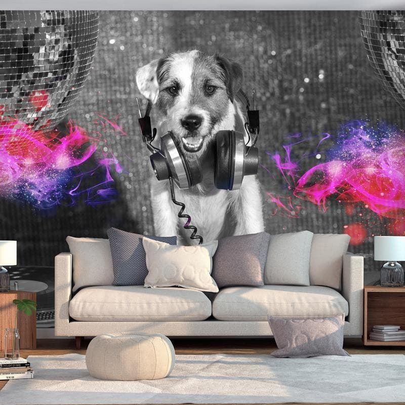 Carta da parati - DJ Dog in Carta da parati Collezione Casa - Trebisacce, commercioVirtuoso.it