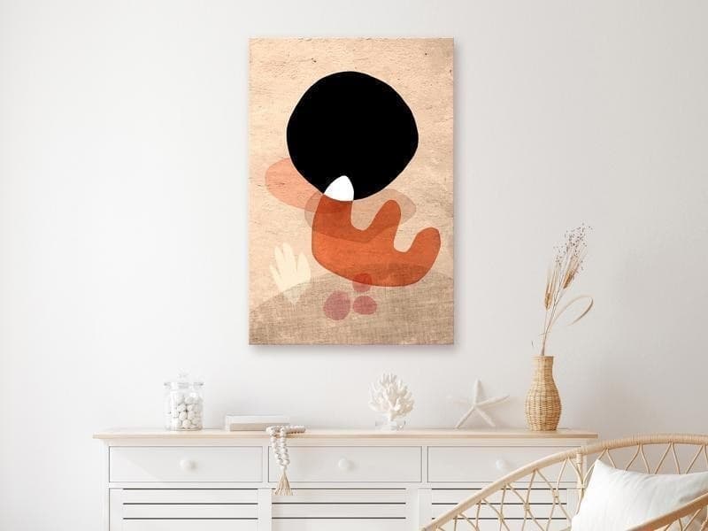 Quadro - Black Stone (1 Part) Vertical in Poster e stampe Collezione Casa - Trebisacce, commercioVirtuoso.it