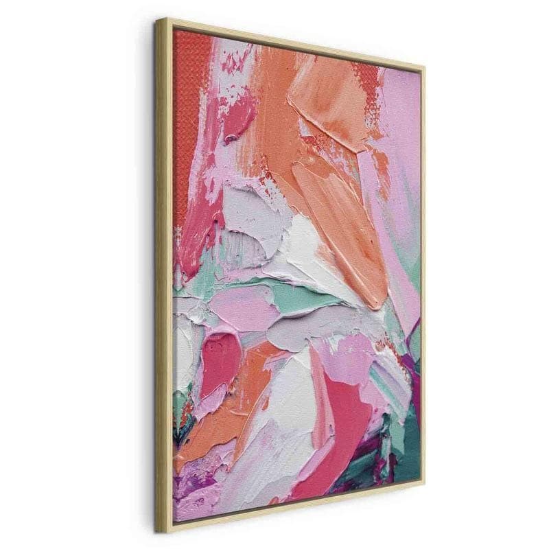 Quadro - Energetic Colors - Abstract Composition with Intense Colors in Poster e stampe Collezione Casa - Trebisacce, commercioVirtuoso.it