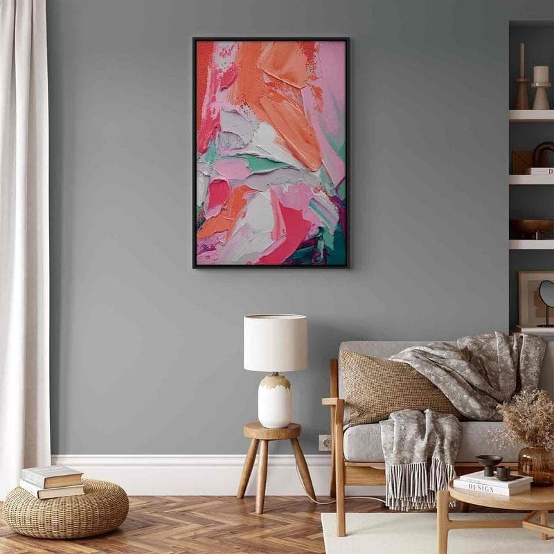 Quadro - Energetic Colors - Abstract Composition with Intense Colors in Poster e stampe Collezione Casa - Trebisacce, commercioVirtuoso.it