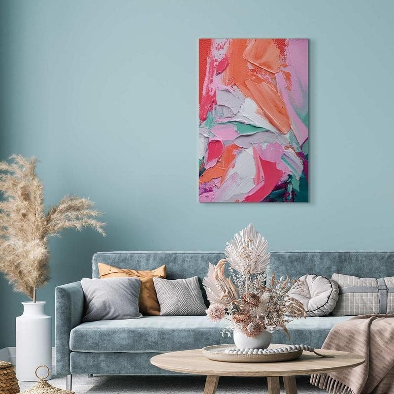 Quadro - Energetic Colors - Abstract Composition with Intense Colors in Poster e stampe Collezione Casa - Trebisacce, commercioVirtuoso.it