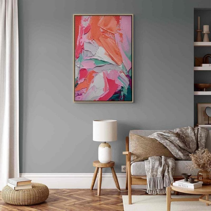 Quadro - Energetic Colors - Abstract Composition with Intense Colors in Poster e stampe Collezione Casa - Trebisacce, commercioVirtuoso.it