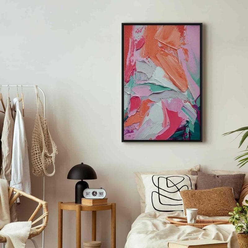 Quadro - Energetic Colors - Abstract Composition with Intense Colors in Poster e stampe Collezione Casa - Trebisacce, commercioVirtuoso.it