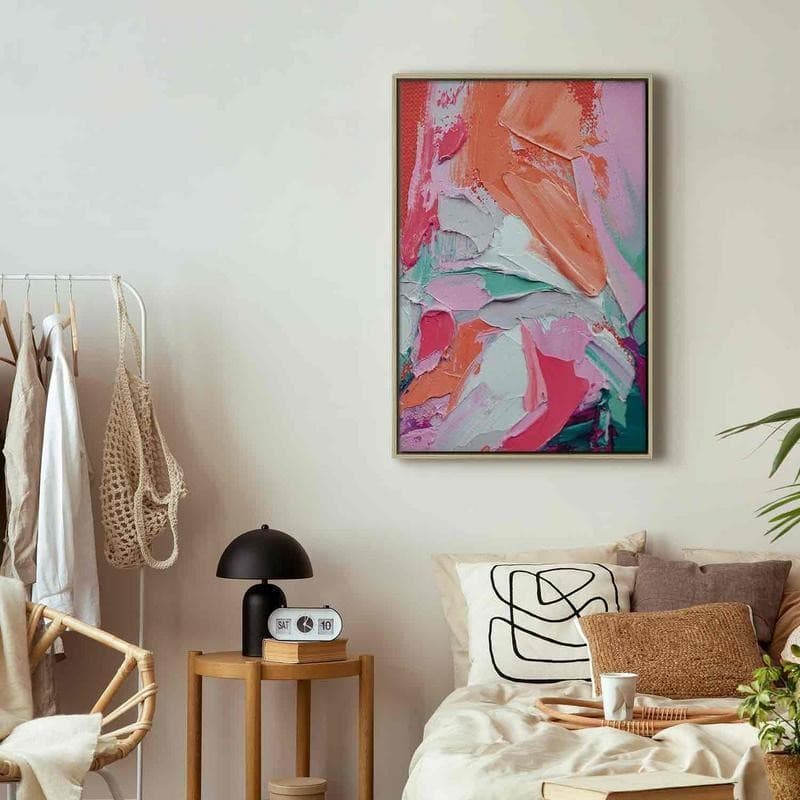 Quadro - Energetic Colors - Abstract Composition with Intense Colors in Poster e stampe Collezione Casa - Trebisacce, commercioVirtuoso.it