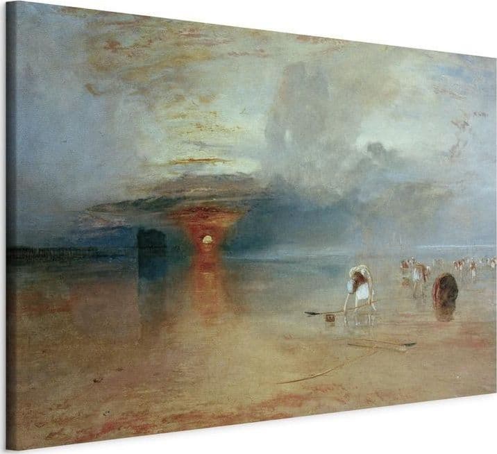 Quadro - Calais Beach, Low Tide in Poster e stampe Collezione Casa - Trebisacce, commercioVirtuoso.it