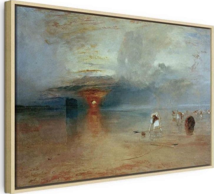 Quadro - Calais Beach, Low Tide in Poster e stampe Collezione Casa - Trebisacce, commercioVirtuoso.it