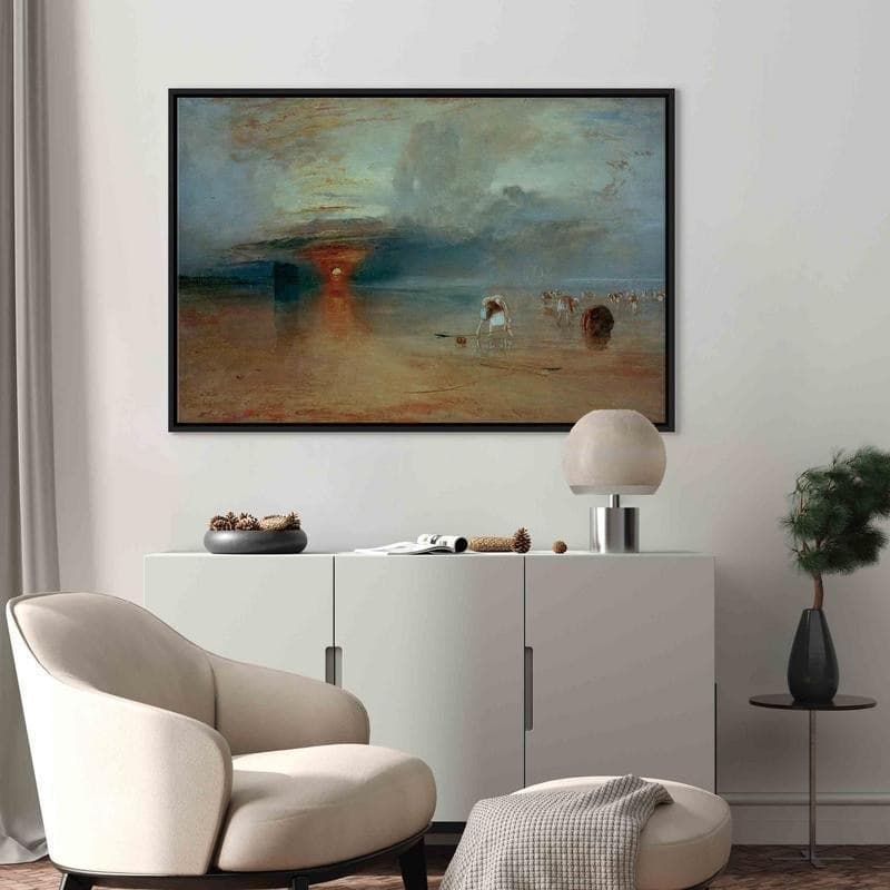 Quadro - Calais Beach, Low Tide in Poster e stampe Collezione Casa - Trebisacce, commercioVirtuoso.it