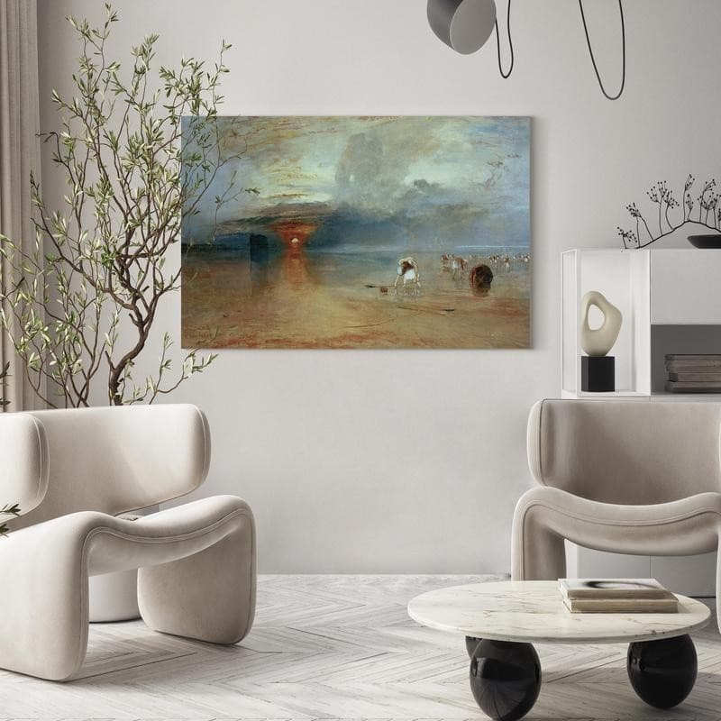 Quadro - Calais Beach, Low Tide in Poster e stampe Collezione Casa - Trebisacce, commercioVirtuoso.it