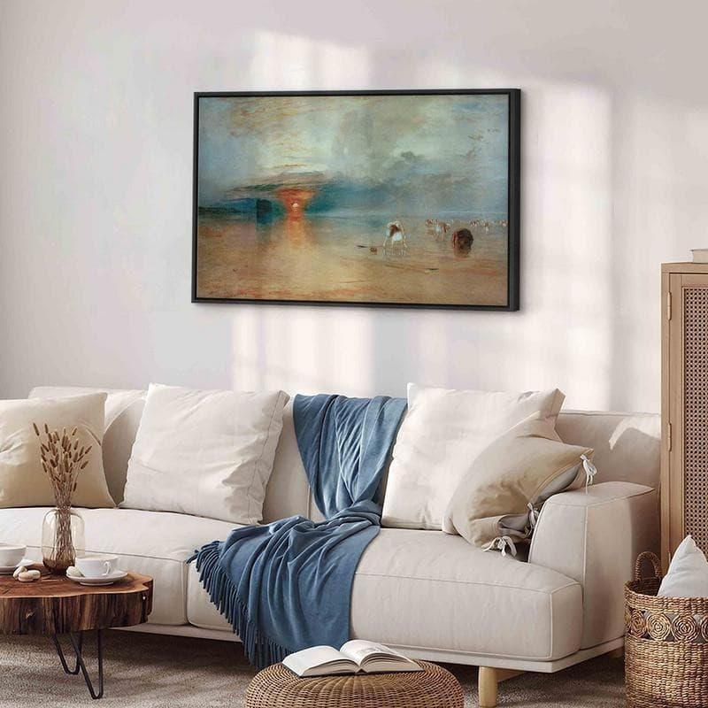 Quadro - Calais Beach, Low Tide in Poster e stampe Collezione Casa - Trebisacce, commercioVirtuoso.it