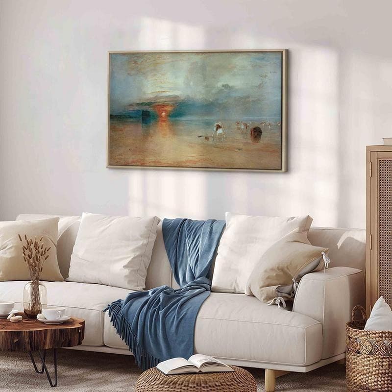 Quadro - Calais Beach, Low Tide in Poster e stampe Collezione Casa - Trebisacce, commercioVirtuoso.it