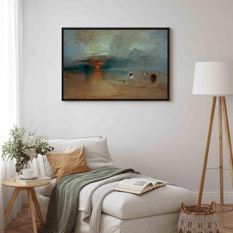 Quadro - Calais Beach, Low Tide in Poster e stampe Collezione Casa - Trebisacce, commercioVirtuoso.it