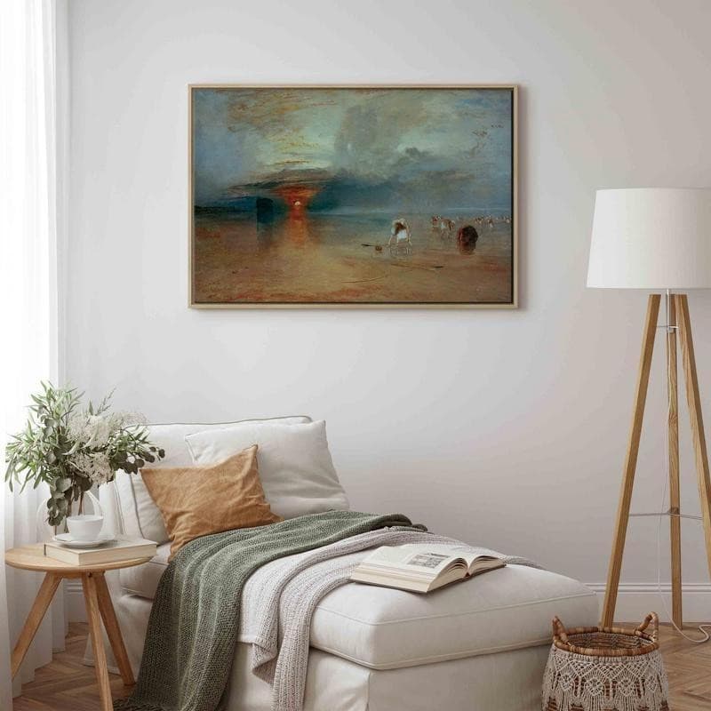 Quadro - Calais Beach, Low Tide in Poster e stampe Collezione Casa - Trebisacce, commercioVirtuoso.it