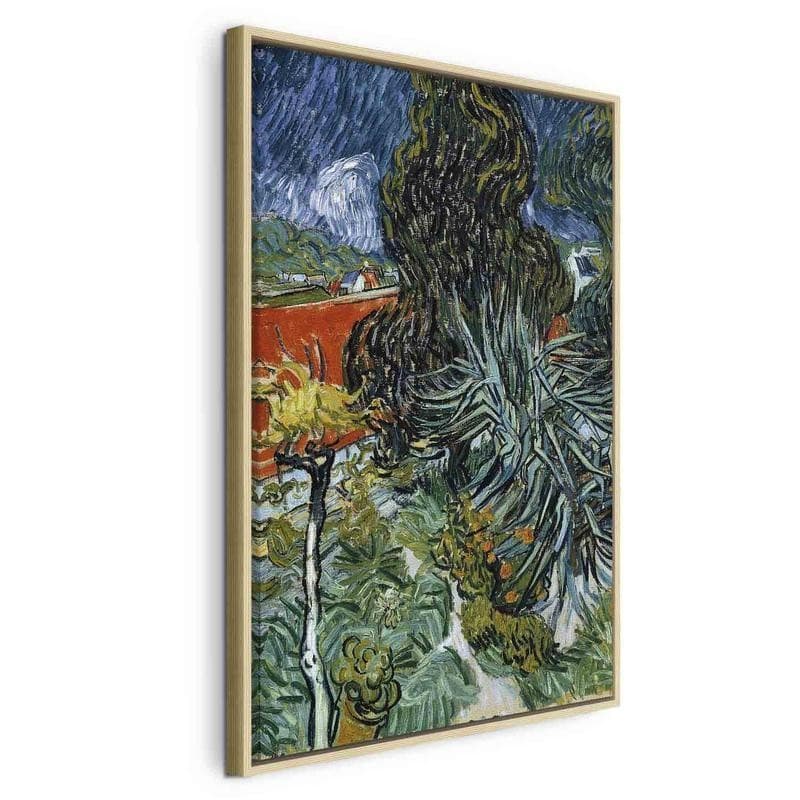 Quadro - The Garden of Dr Gachet in Auvers (Vincent Van Gogh) in Poster e stampe Collezione Casa - Trebisacce, commercioVirtuoso.it
