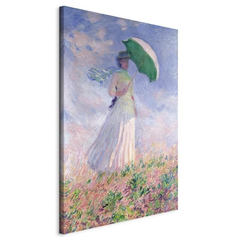 Quadro - Woman with a Parasol, facing right in Poster e stampe Collezione Casa - Trebisacce, commercioVirtuoso.it
