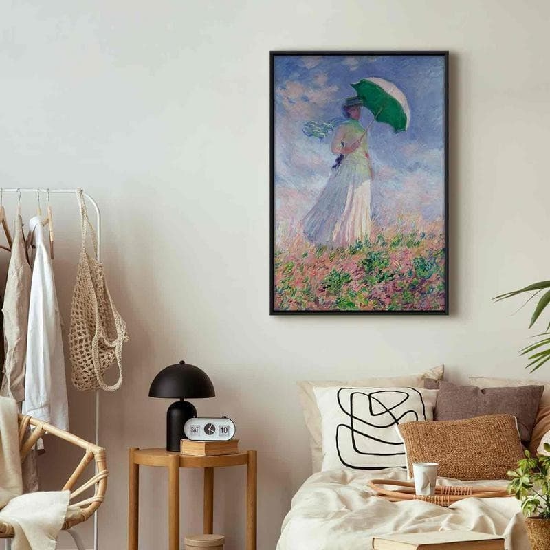 Quadro - Woman with a Parasol, facing right in Poster e stampe Collezione Casa - Trebisacce, commercioVirtuoso.it