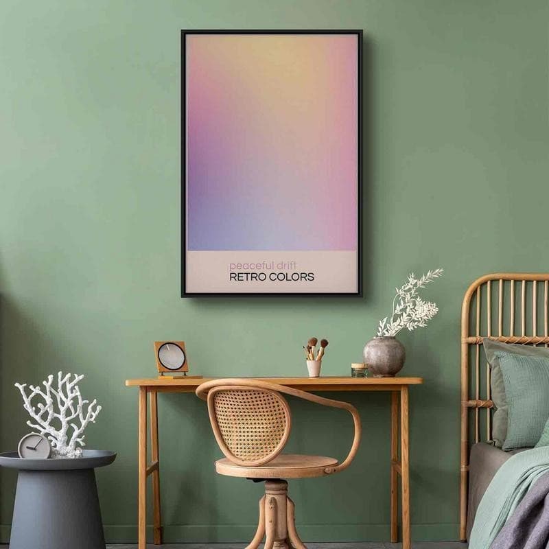 Quadro - Peaceful Drift - Delicate Pastel Shades Creating a Harmonious Whole in Poster e stampe Collezione Casa - Trebisacce, commercioVirtuoso.it