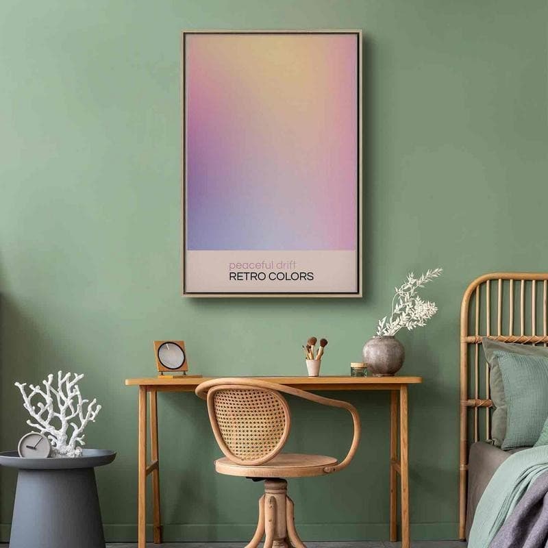 Quadro - Peaceful Drift - Delicate Pastel Shades Creating a Harmonious Whole in Poster e stampe Collezione Casa - Trebisacce, commercioVirtuoso.it