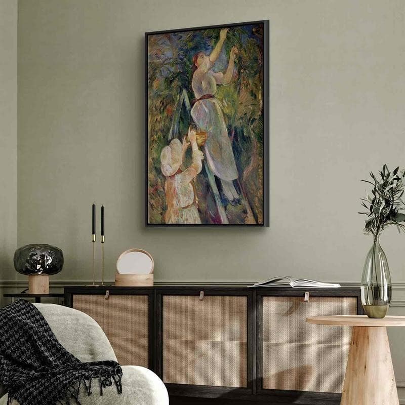 Quadro - The Cherry Picker (Berthe Morisot) in Poster e stampe Collezione Casa - Trebisacce, commercioVirtuoso.it