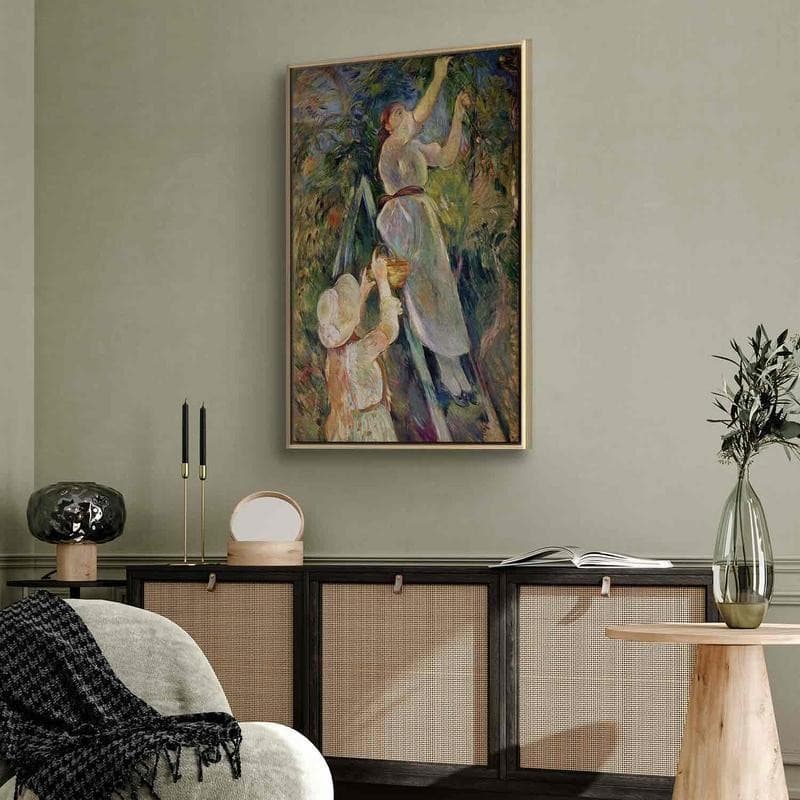 Quadro - The Cherry Picker (Berthe Morisot) in Poster e stampe Collezione Casa - Trebisacce, commercioVirtuoso.it