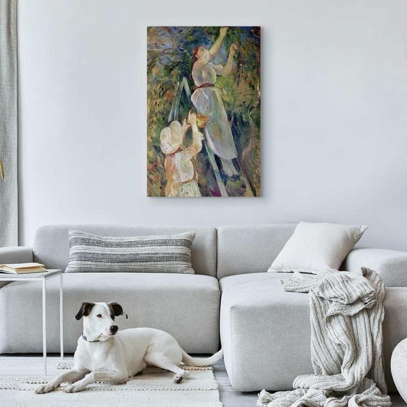Quadro - The Cherry Picker (Berthe Morisot) in Poster e stampe Collezione Casa - Trebisacce, commercioVirtuoso.it