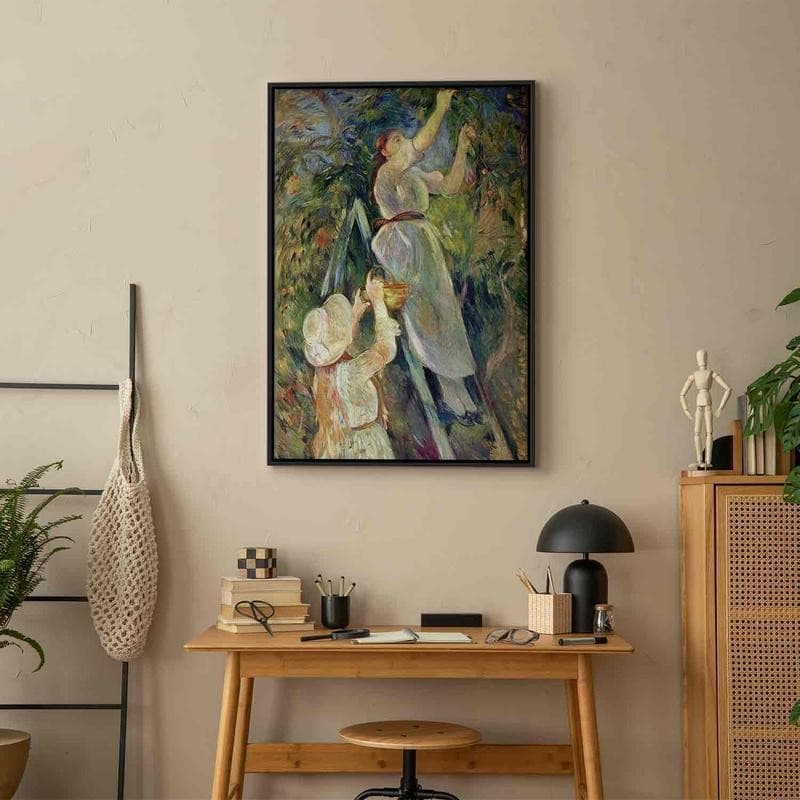 Quadro - The Cherry Picker (Berthe Morisot) in Poster e stampe Collezione Casa - Trebisacce, commercioVirtuoso.it