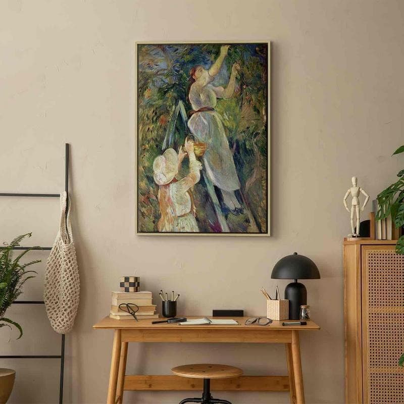 Quadro - The Cherry Picker (Berthe Morisot) in Poster e stampe Collezione Casa - Trebisacce, commercioVirtuoso.it