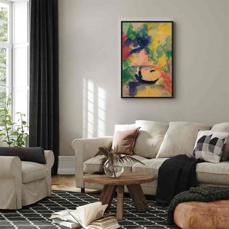 Quadro - Paar im Nachen (August Macke) in Poster e stampe Collezione Casa - Trebisacce, commercioVirtuoso.it