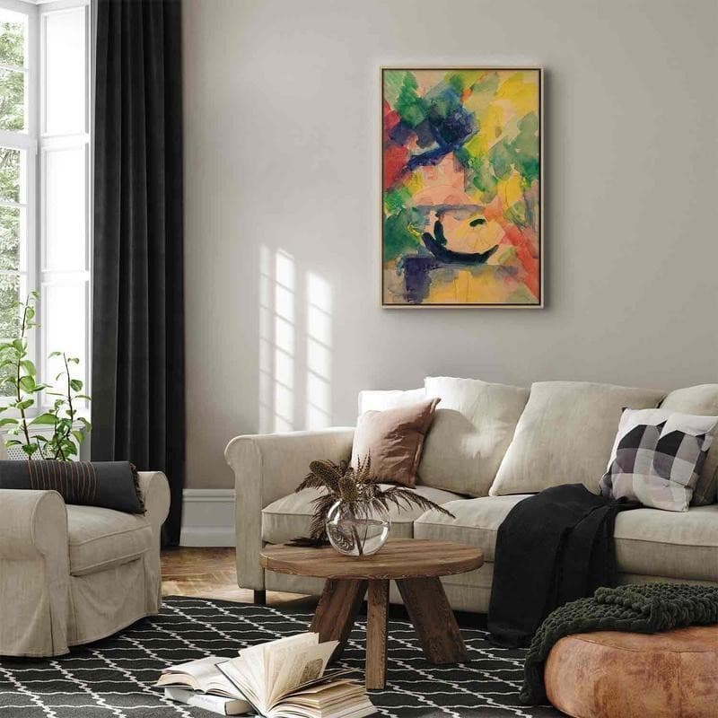 Quadro - Paar im Nachen (August Macke) in Poster e stampe Collezione Casa - Trebisacce, commercioVirtuoso.it