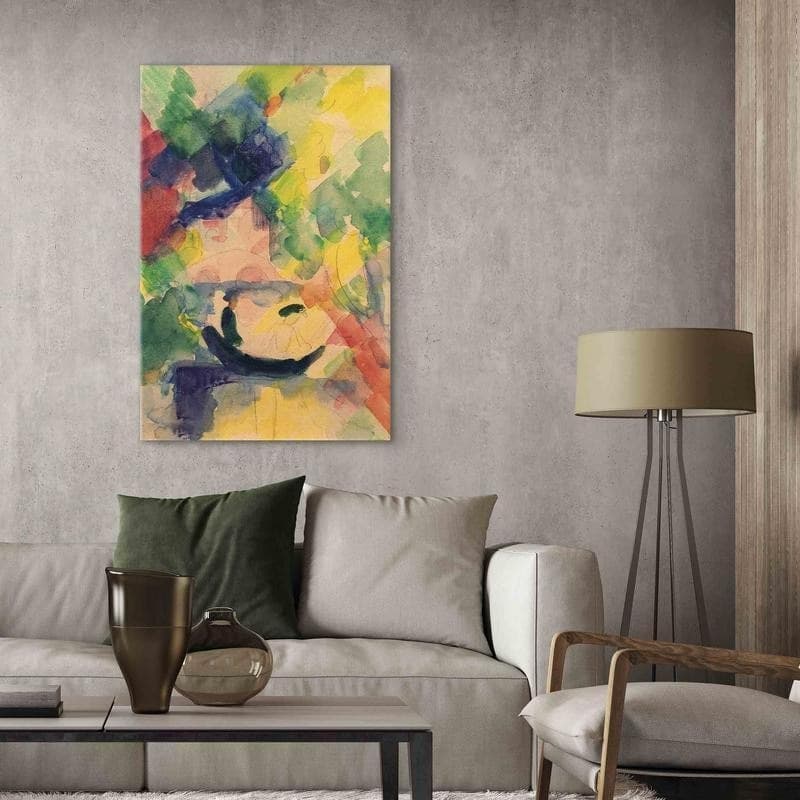 Quadro - Paar im Nachen (August Macke) in Poster e stampe Collezione Casa - Trebisacce, commercioVirtuoso.it