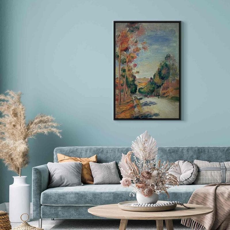Quadro - Paysage dEssoyes (Pierre-Auguste Renoir) in Poster e stampe Collezione Casa - Trebisacce, commercioVirtuoso.it