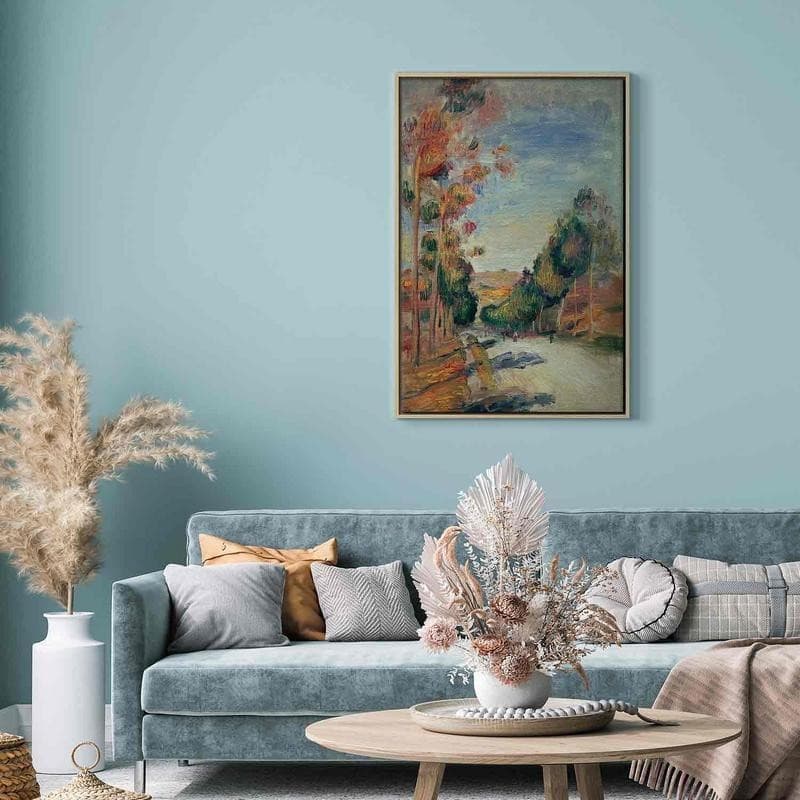 Quadro - Paysage dEssoyes (Pierre-Auguste Renoir) in Poster e stampe Collezione Casa - Trebisacce, commercioVirtuoso.it
