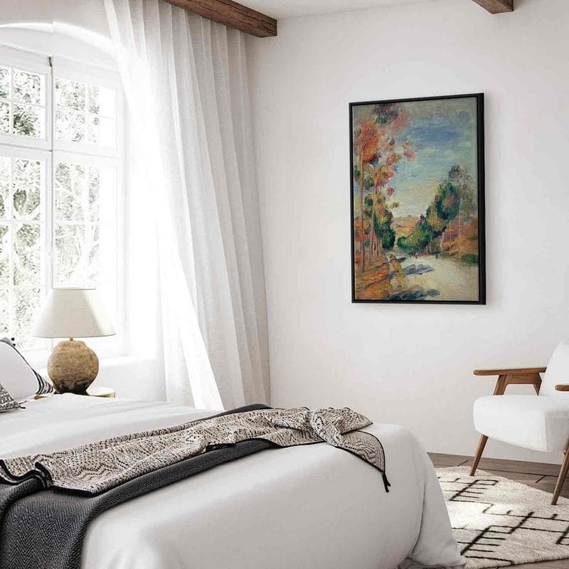 Quadro - Paysage dEssoyes (Pierre-Auguste Renoir) in Poster e stampe Collezione Casa - Trebisacce, commercioVirtuoso.it