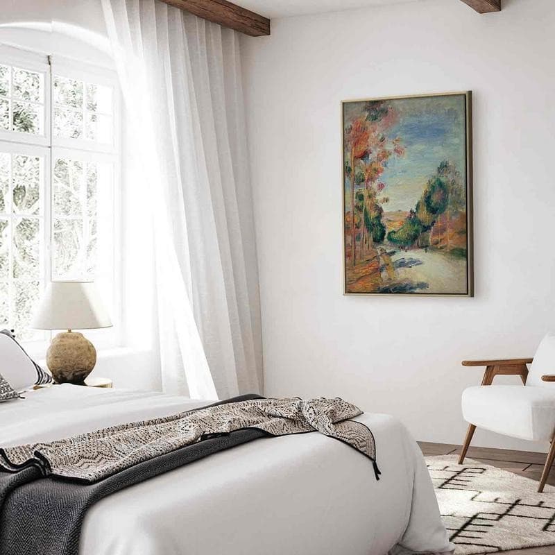 Quadro - Paysage dEssoyes (Pierre-Auguste Renoir) in Poster e stampe Collezione Casa - Trebisacce, commercioVirtuoso.it