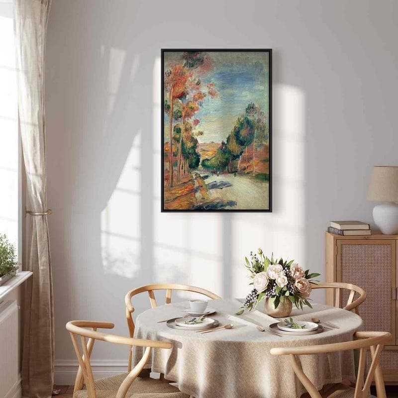 Quadro - Paysage dEssoyes (Pierre-Auguste Renoir) in Poster e stampe Collezione Casa - Trebisacce, commercioVirtuoso.it
