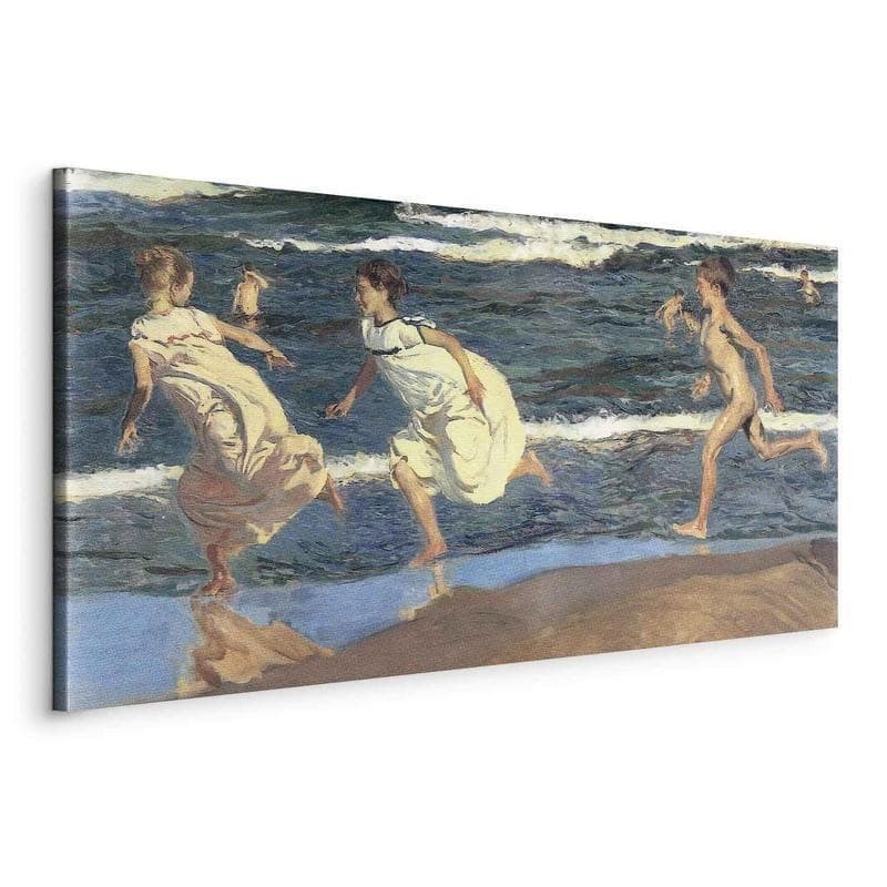 Quadro - Running along the Beach (Joaquín Sorolla y Bastida) in Poster e stampe Collezione Casa - Trebisacce, commercioVirtuoso.it