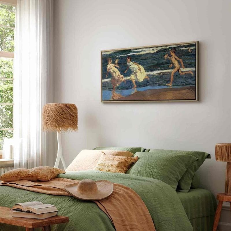 Quadro - Running along the Beach (Joaquín Sorolla y Bastida) in Poster e stampe Collezione Casa - Trebisacce, commercioVirtuoso.it