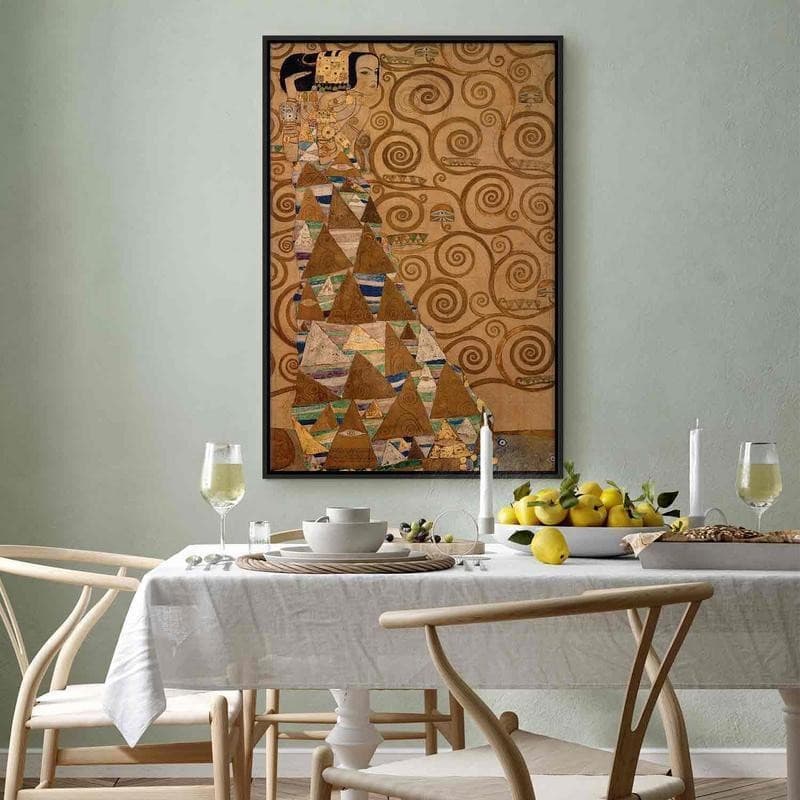 Quadro - Expectation (Gustav Klimt) in Poster e stampe Collezione Casa - Trebisacce, commercioVirtuoso.it