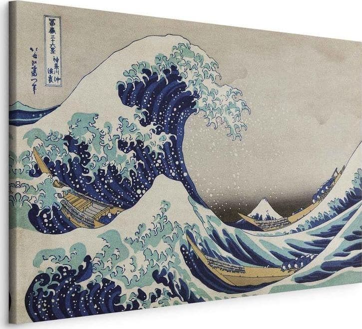 Quadro Contemporaneo La Grande Onda di Kanagawa in Poster e stampe Collezione Casa - Trebisacce, commercioVirtuoso.it