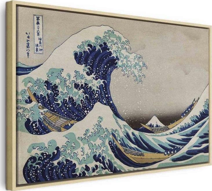 Quadro Contemporaneo La Grande Onda di Kanagawa in Poster e stampe Collezione Casa - Trebisacce, commercioVirtuoso.it