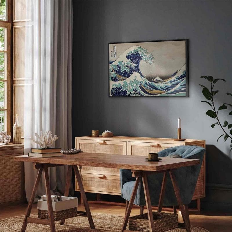 Quadro Contemporaneo La Grande Onda di Kanagawa in Poster e stampe Collezione Casa - Trebisacce, commercioVirtuoso.it