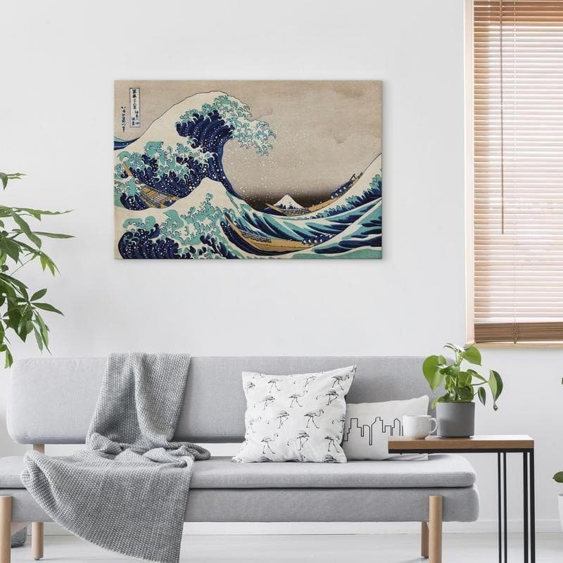 Quadro Contemporaneo La Grande Onda di Kanagawa in Poster e stampe Collezione Casa - Trebisacce, commercioVirtuoso.it